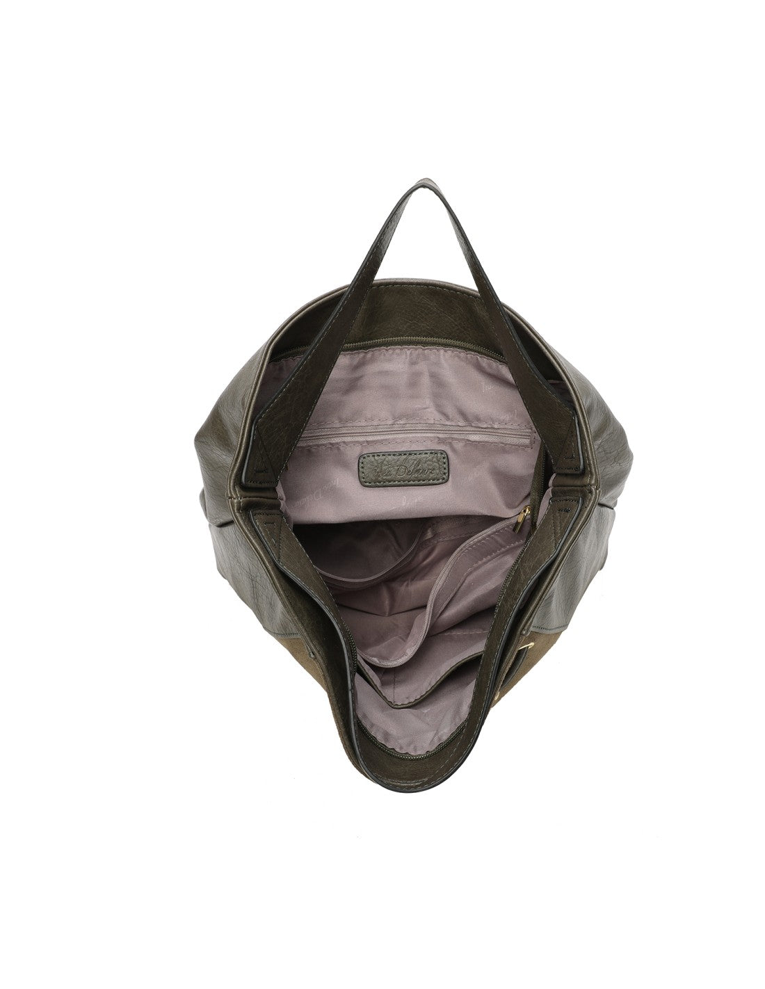 Sac porté main kaki
