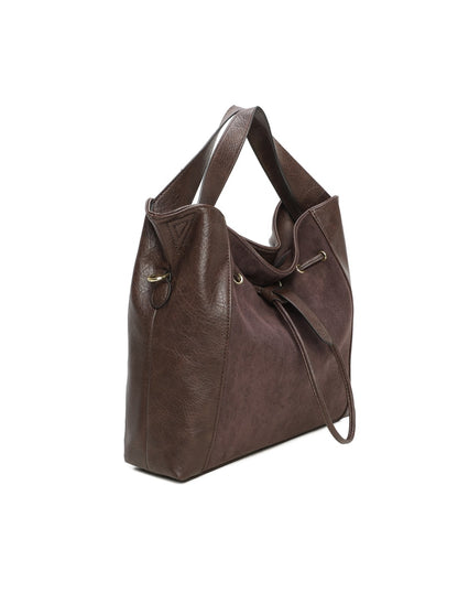 Sac porté main marron