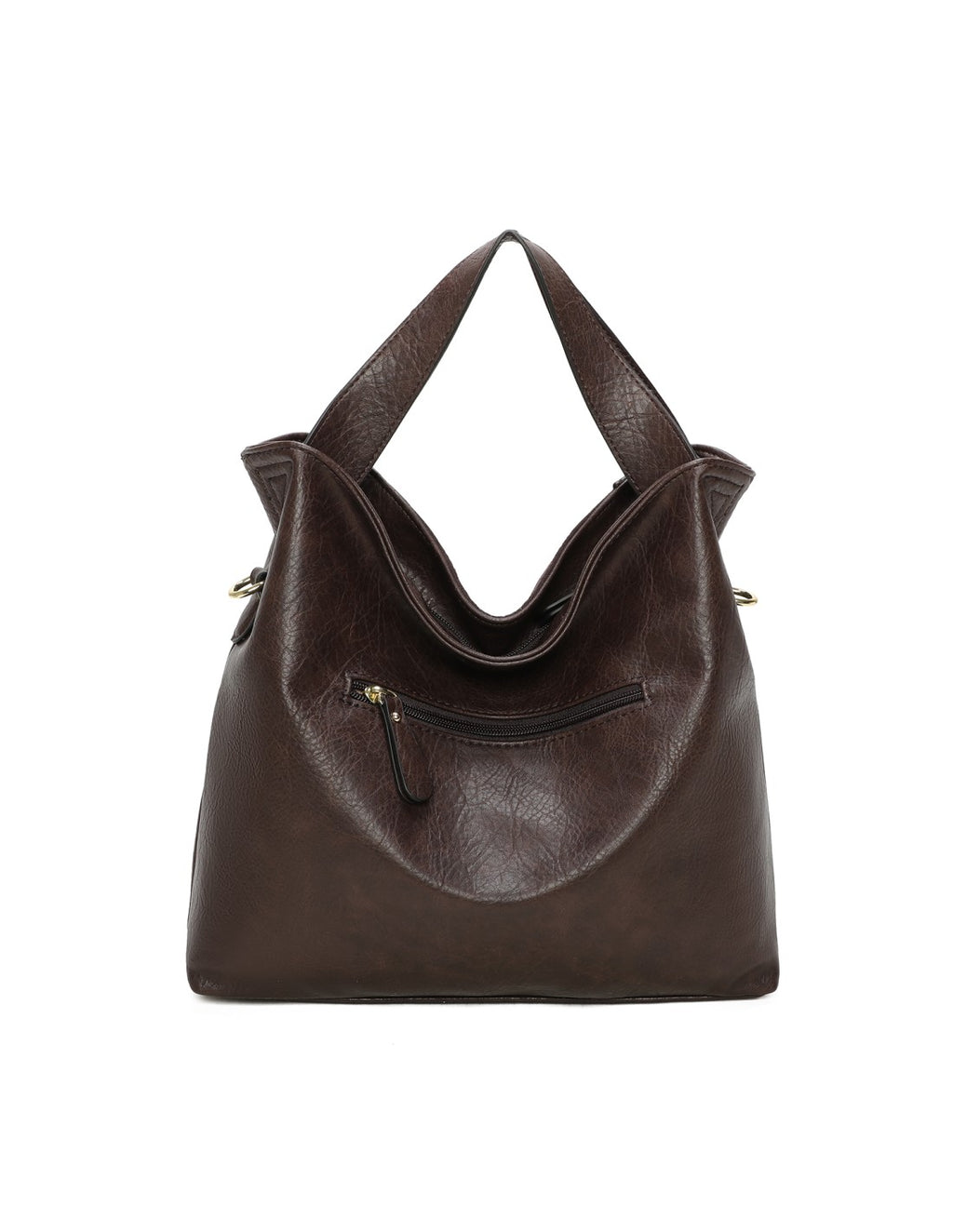 Sac porté main marron