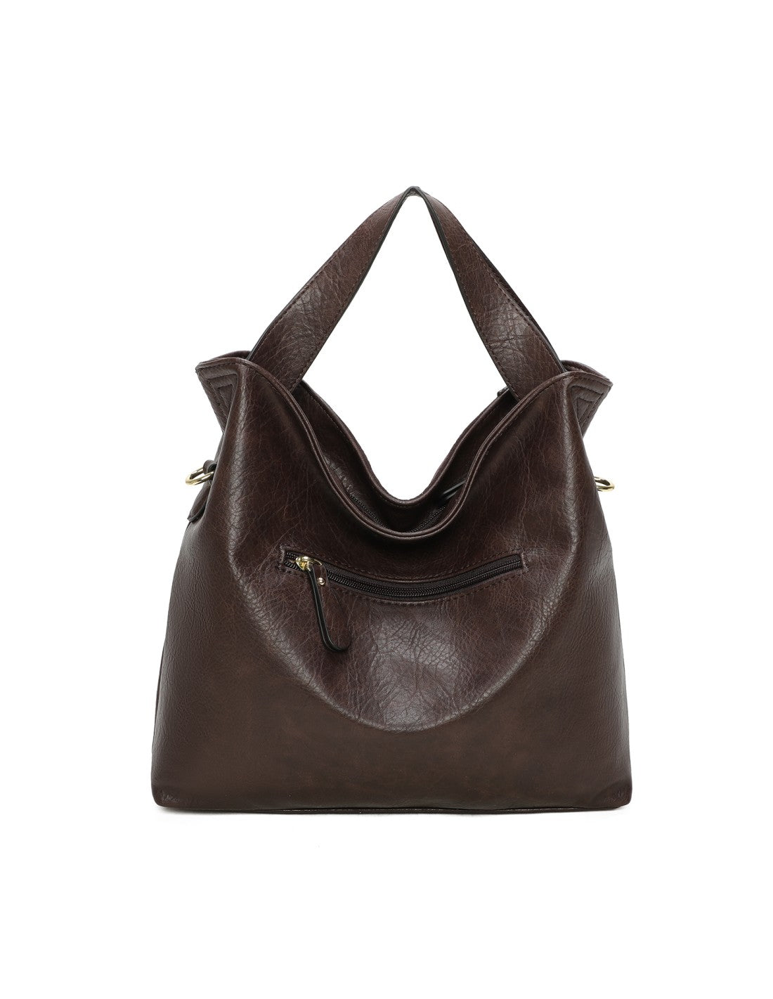 Sac porté main marron