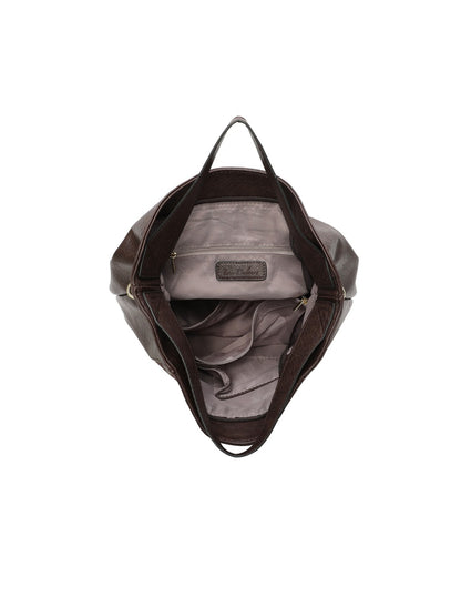 Sac porté main marron