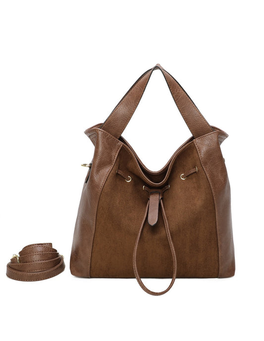 Sac porté main cappuccino