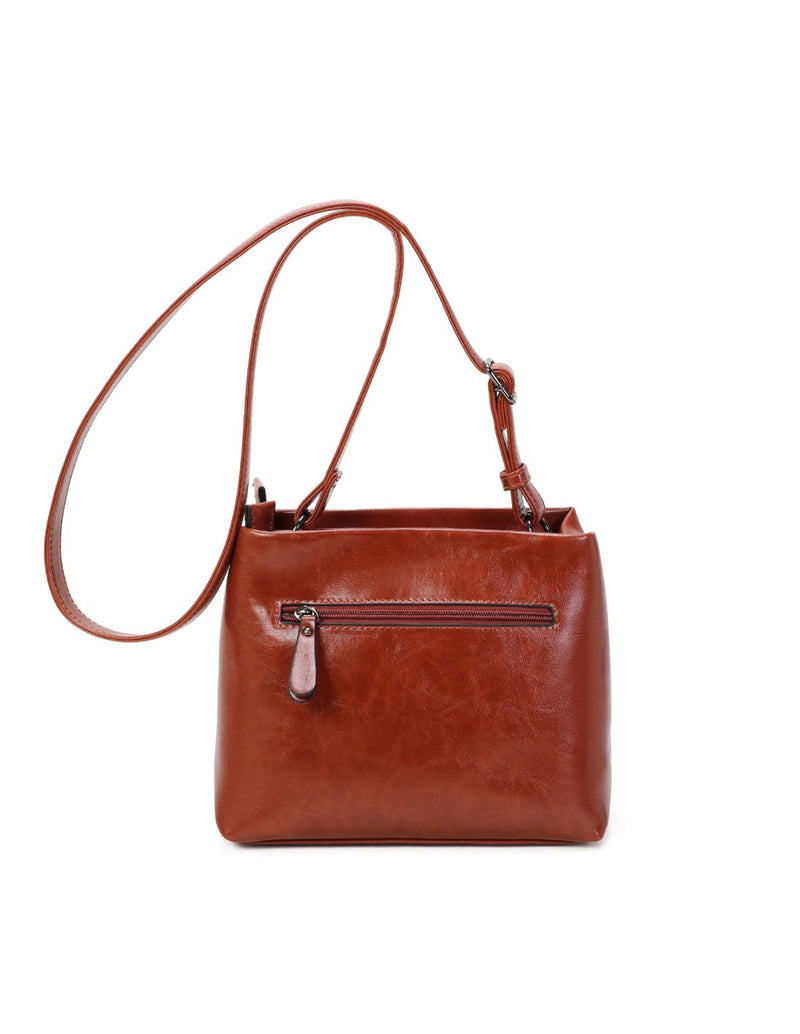 Sac bandoulière camel