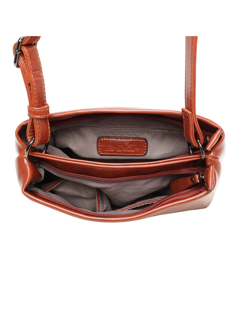 Sac bandoulière camel