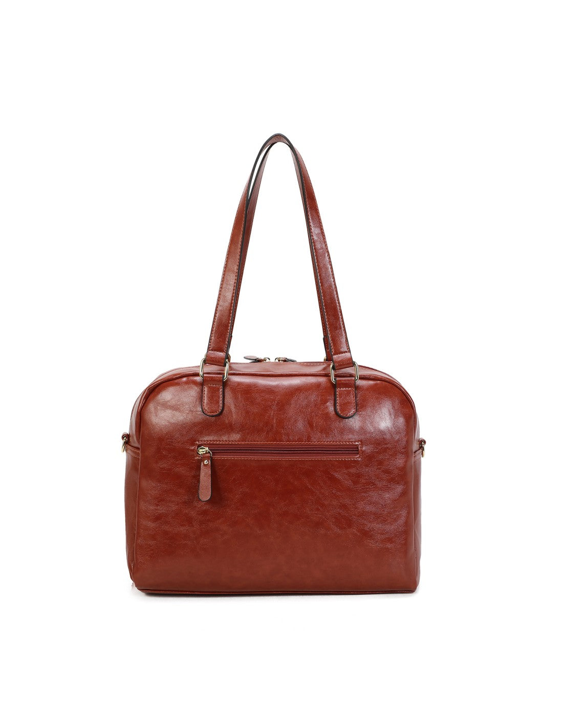 Cabas porté épaule camel