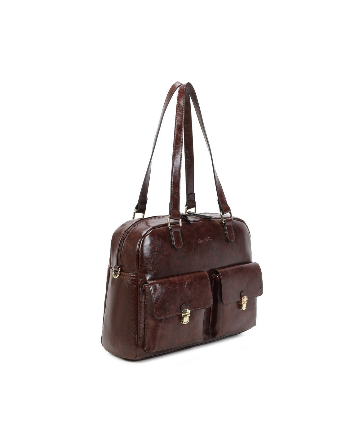 Cabas porté épaule marron