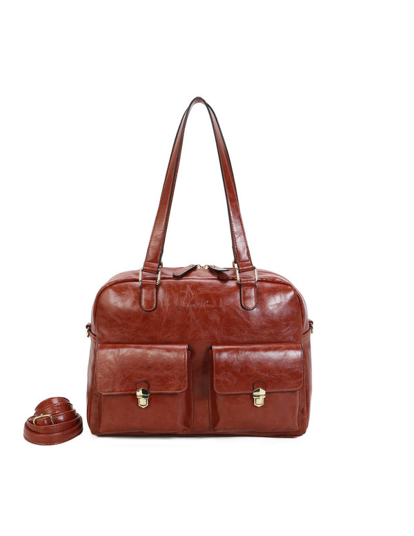 Cabas multipoches camel