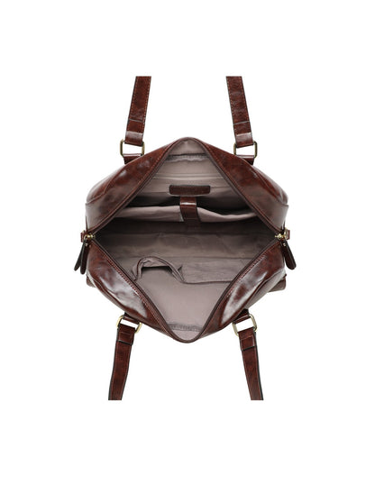 Cabas porté épaule marron