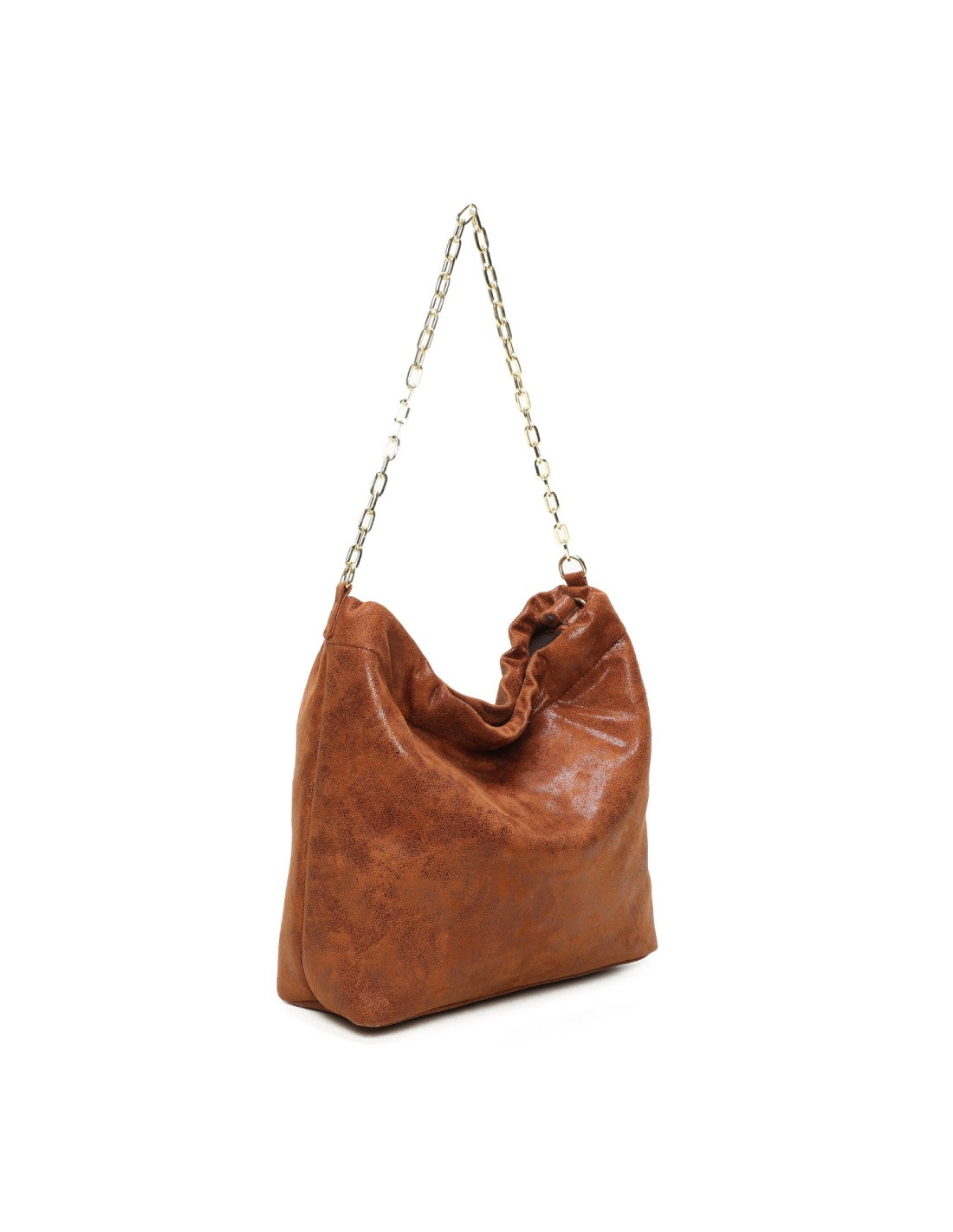 Cabas porté épaule camel