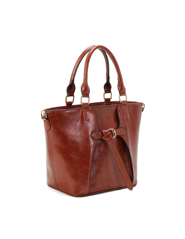 Sac porté main camel