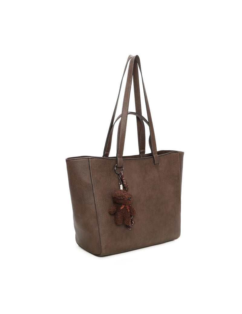 Cabas format A4 marron