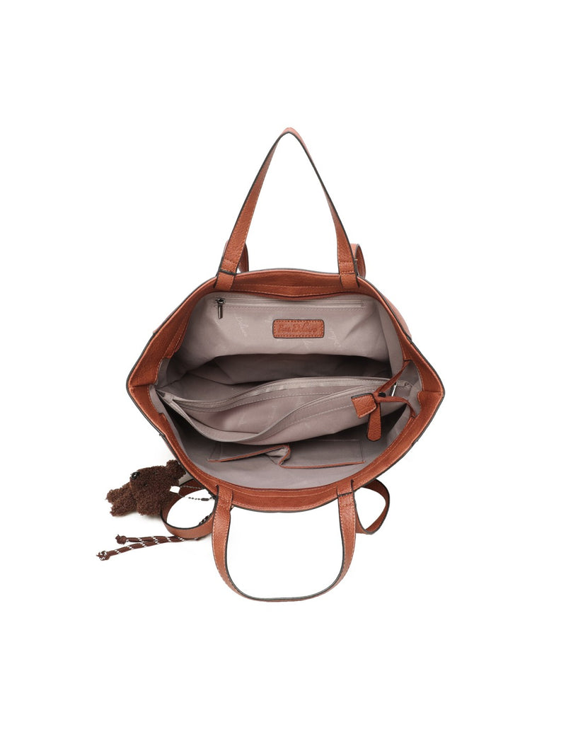 Cabas format A4 camel