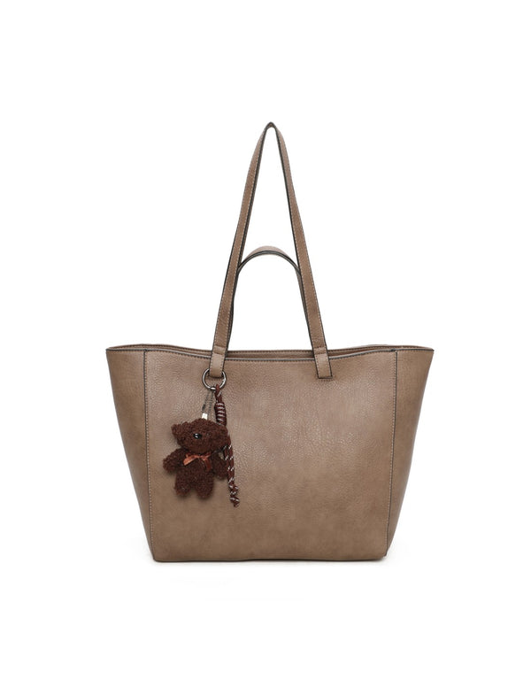 Cabas format A4 cappuccino