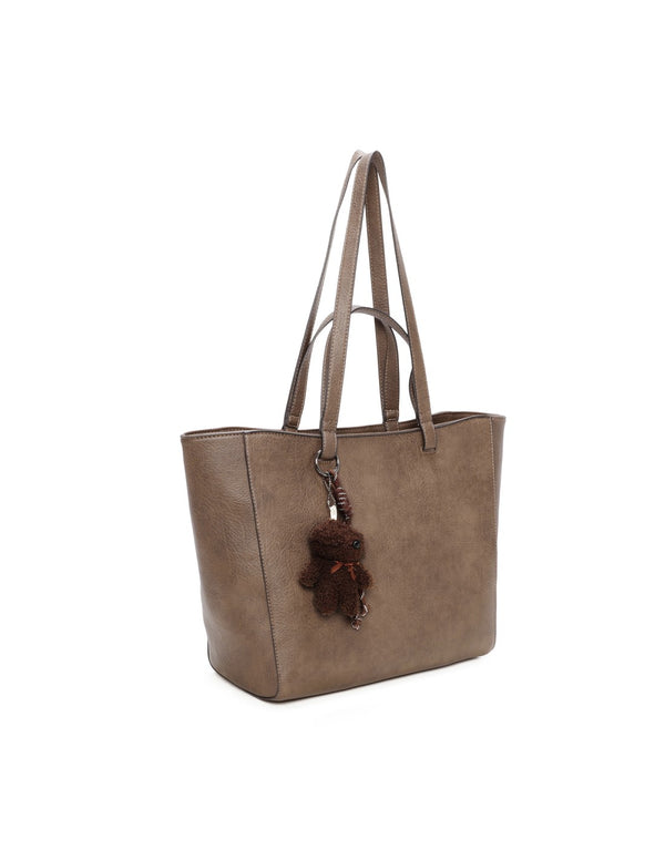 Cabas format A4 cappuccino