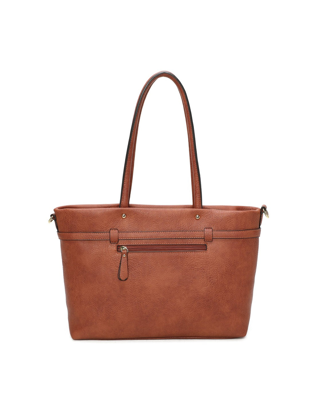 Cabas porté épaule camel