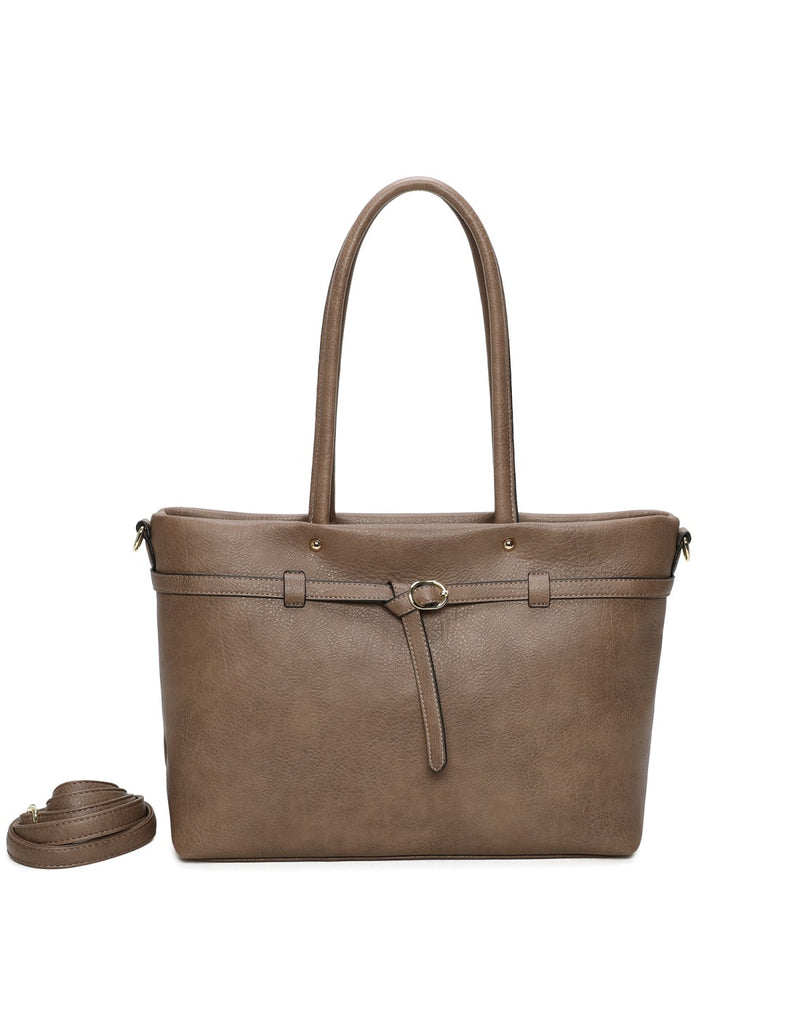 Cabas porté épaule cappuccino