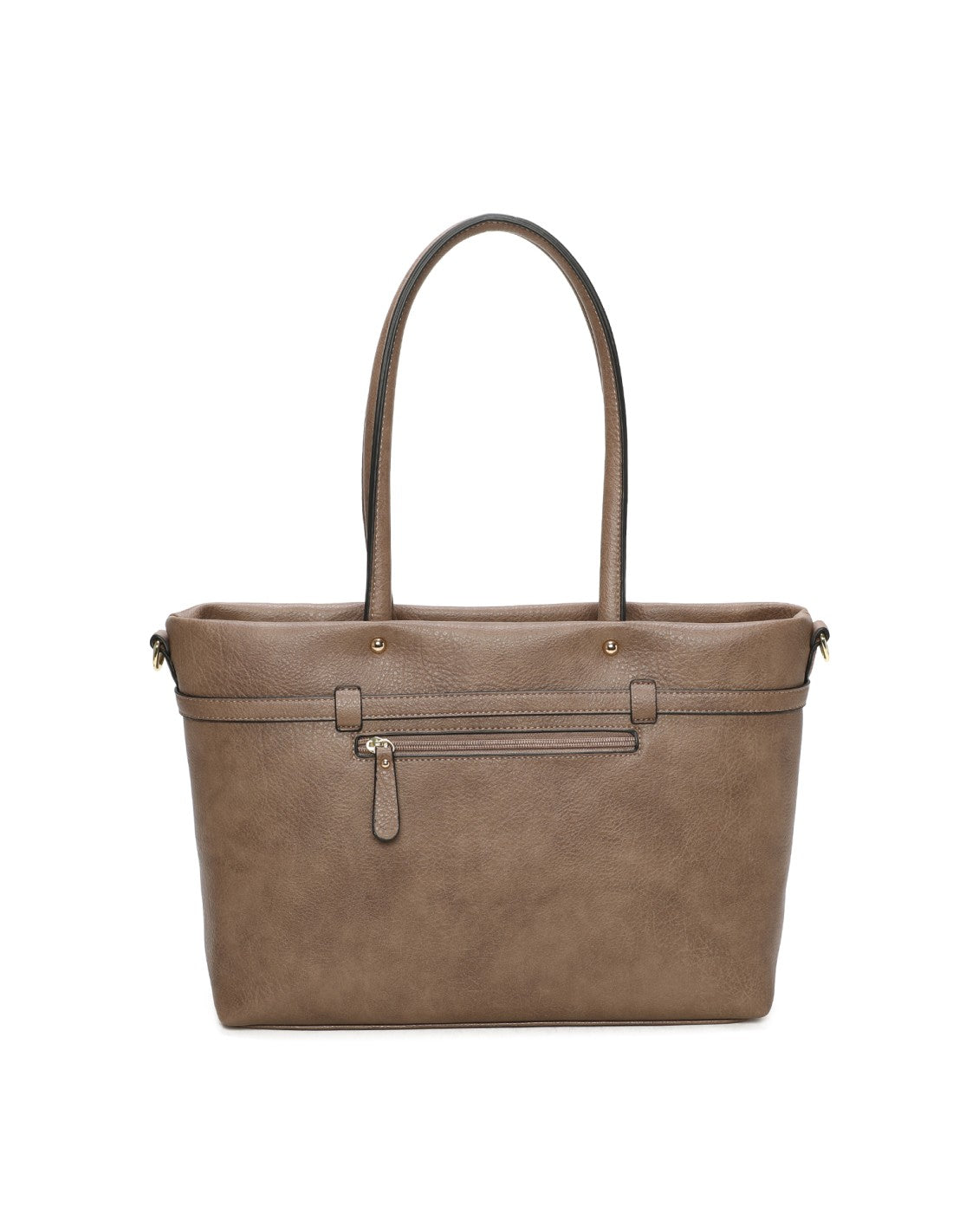 Cabas porté épaule cappuccino