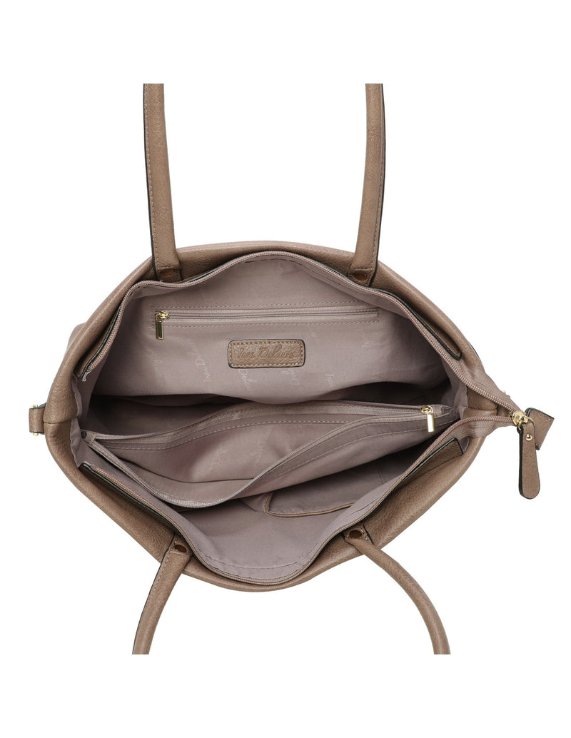 Cabas porté épaule cappuccino