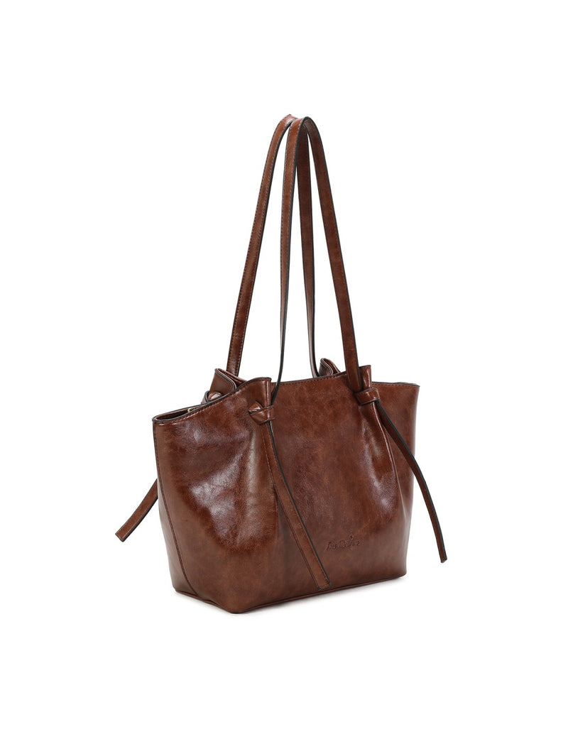 Cabas porté épaule choco