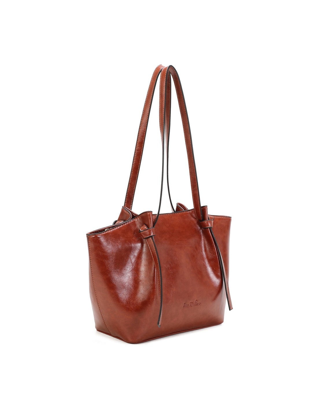 Cabas porté épaule camel