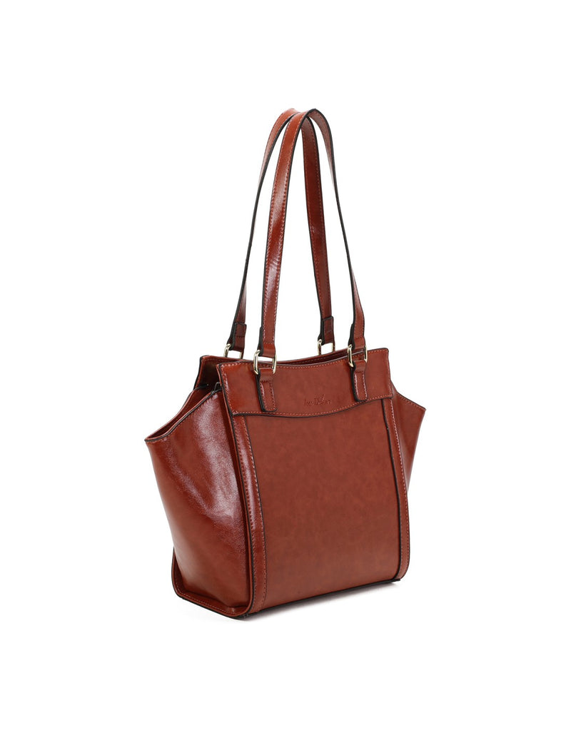 Cabas porté épaule camel