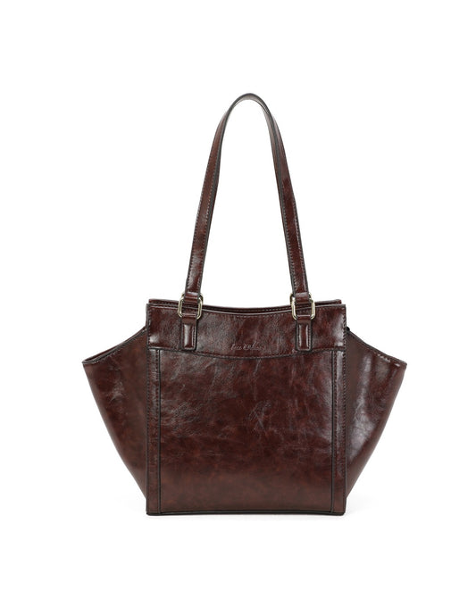 Cabas porté épaule marron