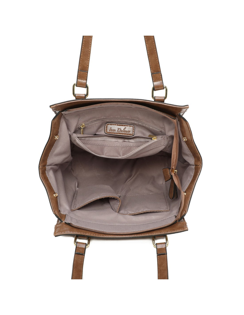 Cabas porté épaule cappuccino