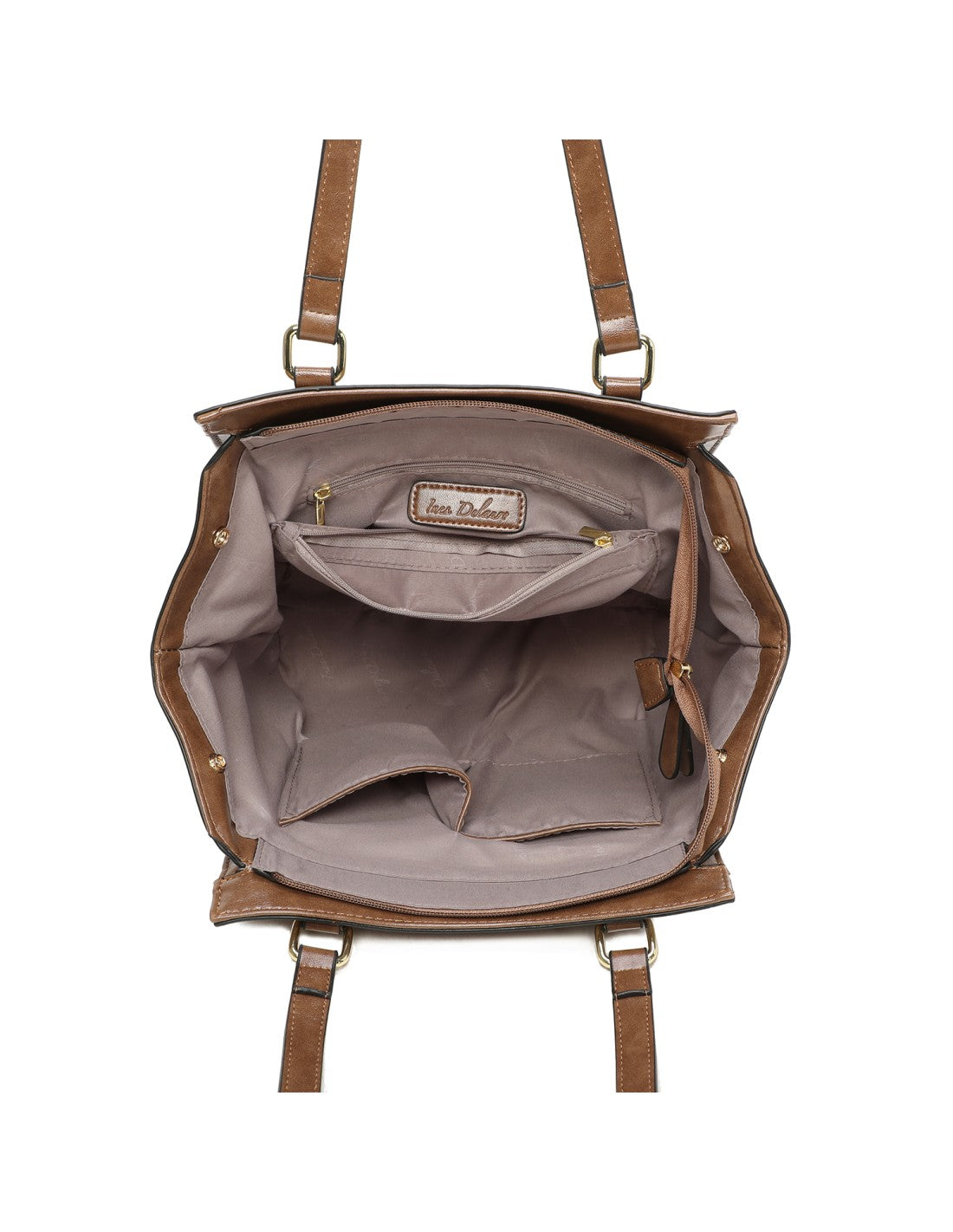 Cabas porté épaule cappuccino