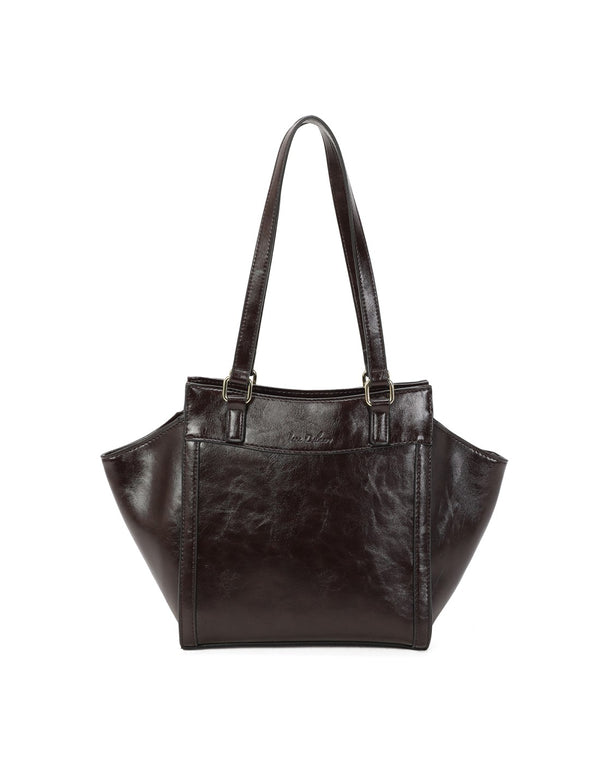 Cabas porté épaule café