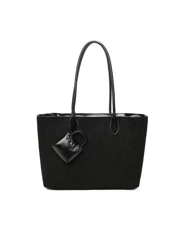 Cabas porté épaule noir