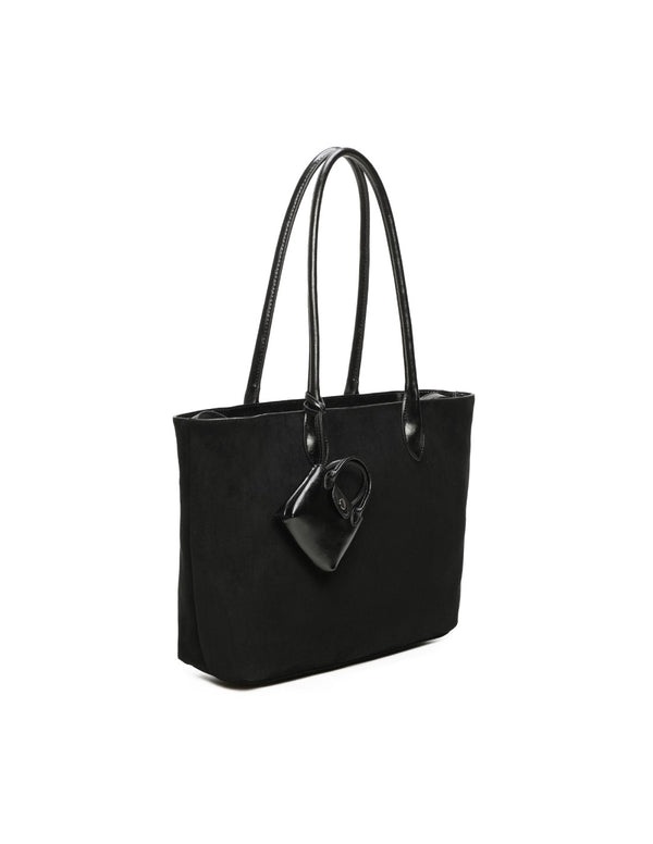 Cabas porté épaule noir