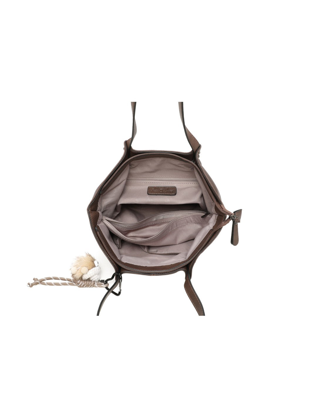Sac porté épaule marron