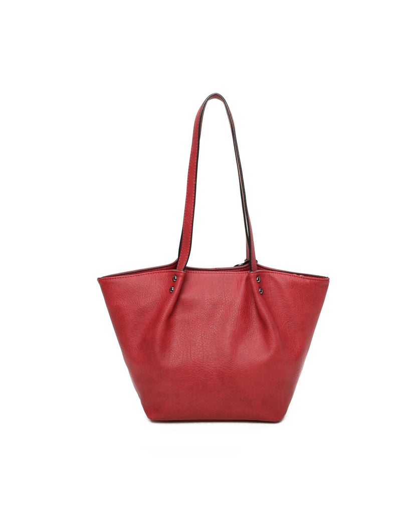 Sac porté épaule rouge