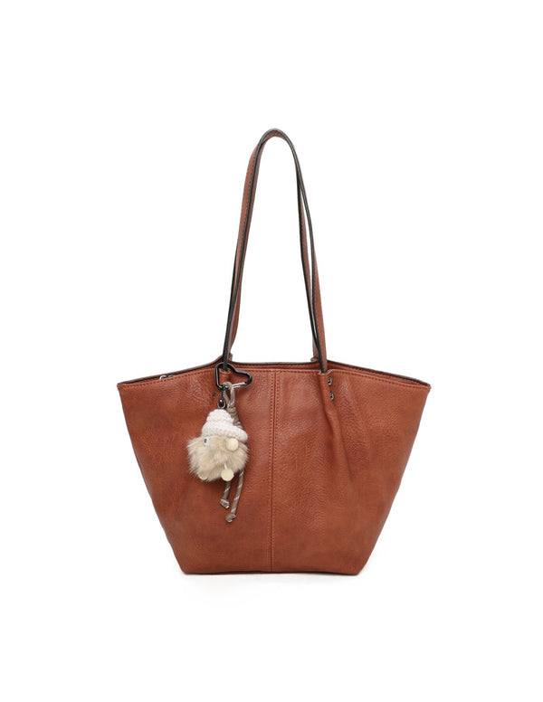 Sac porté épaule camel