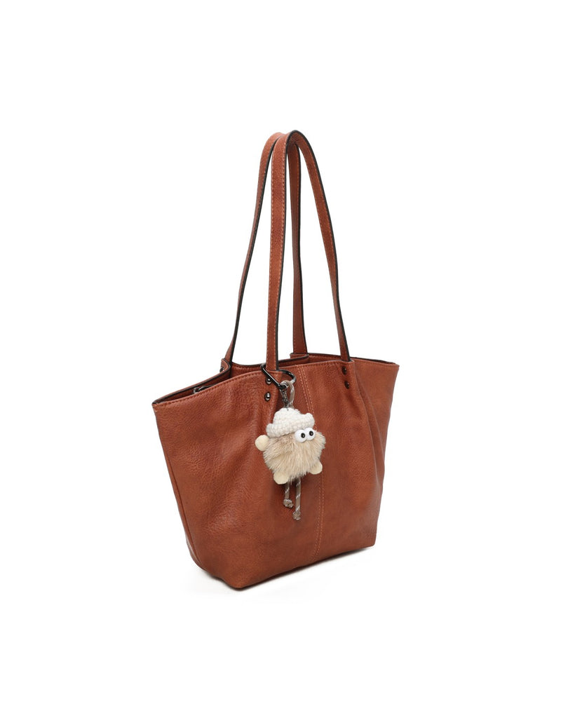 Sac porté épaule camel