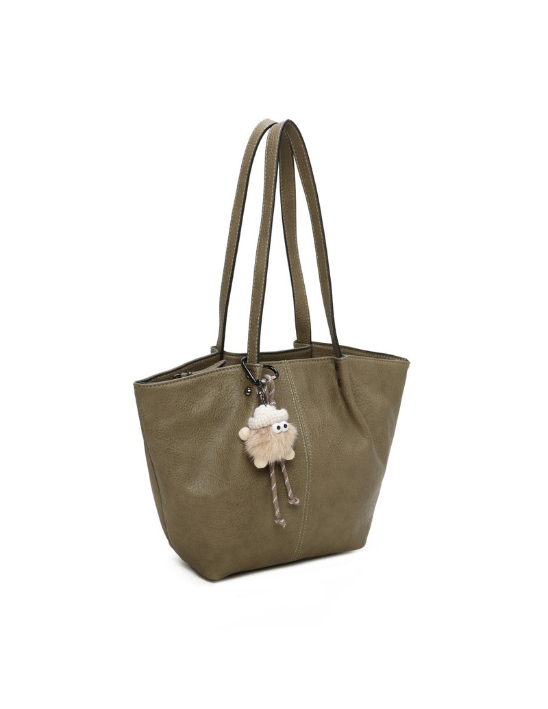 Sac porté épaule kaki