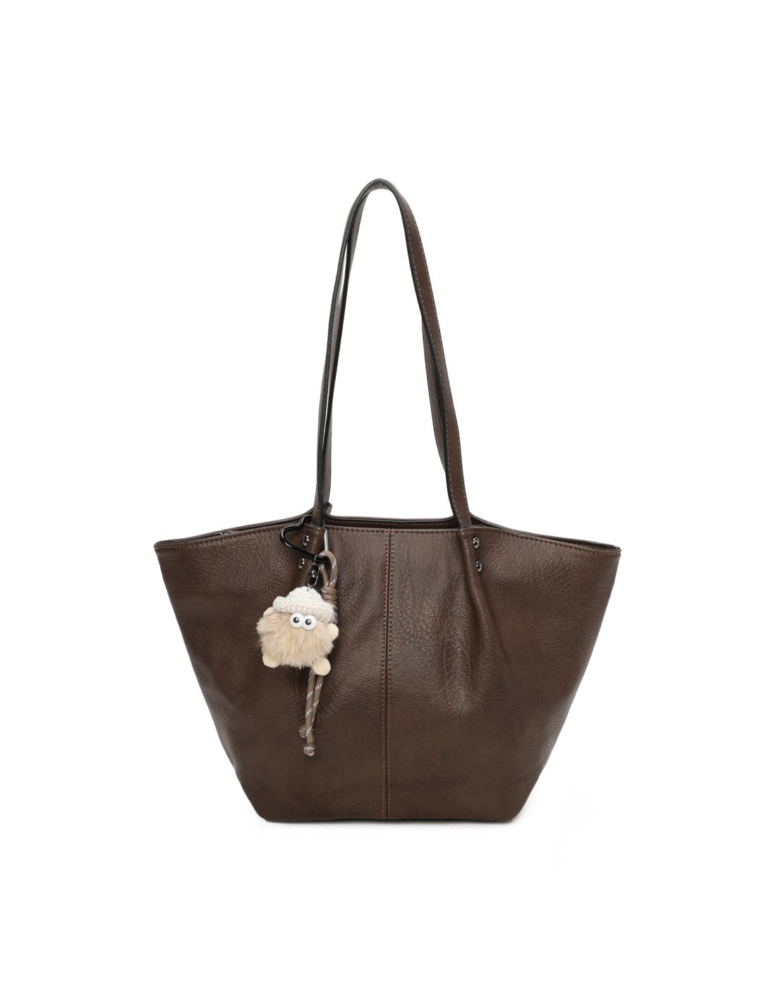 Sac porté épaule marron