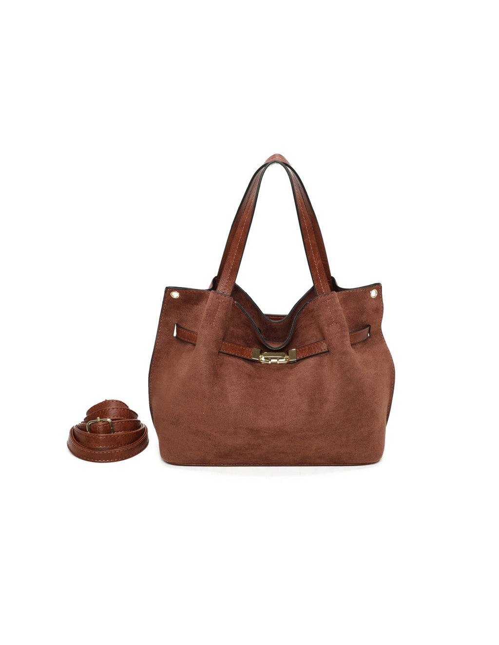 Sac porté main camel
