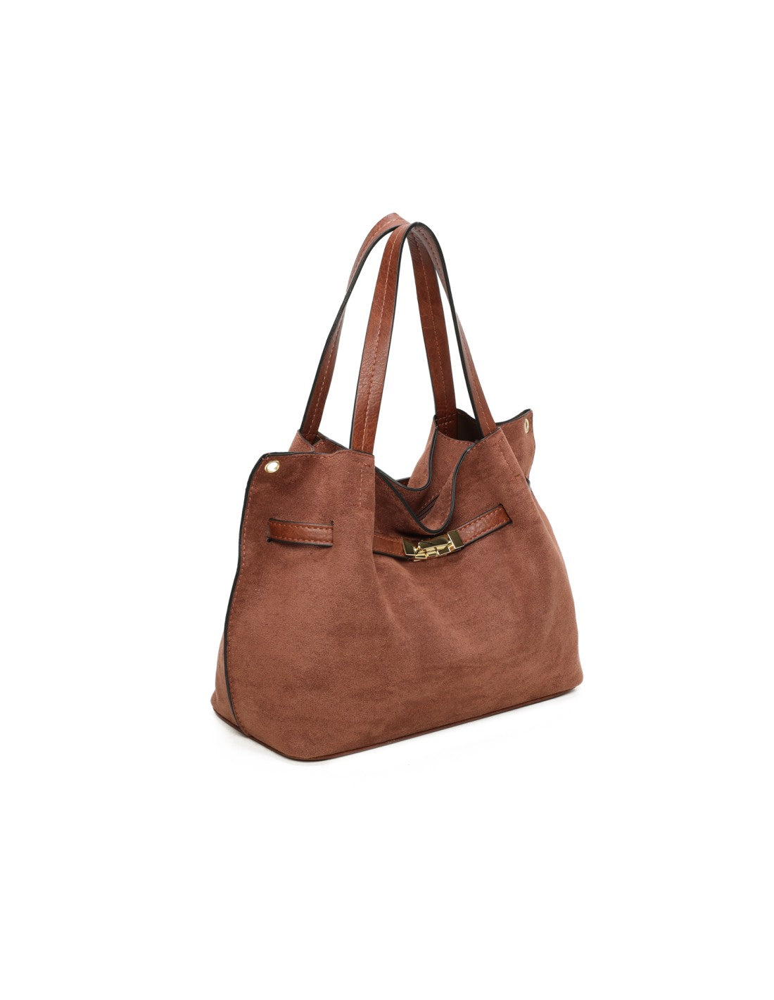 Sac porté main camel