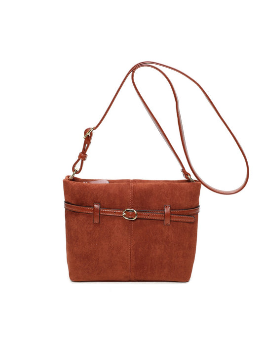 Sac bandoulière camel