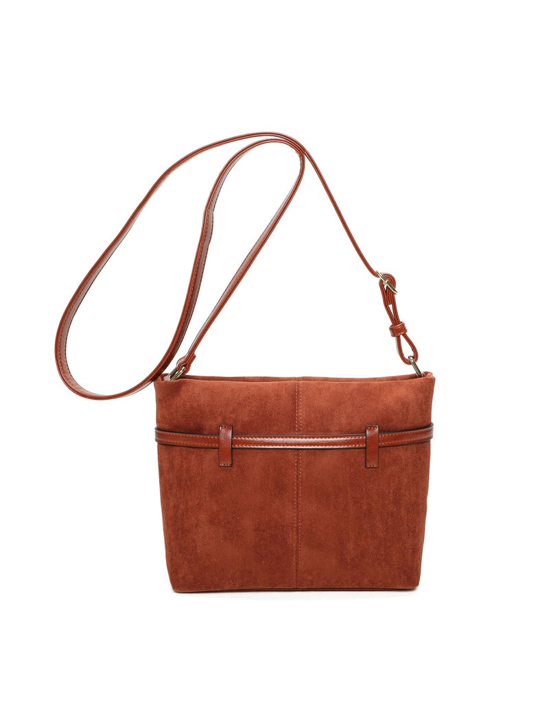 Sac bandoulière camel