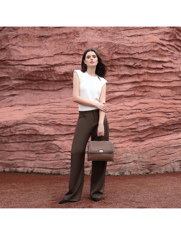 Sac 2 compartiments cappuccino