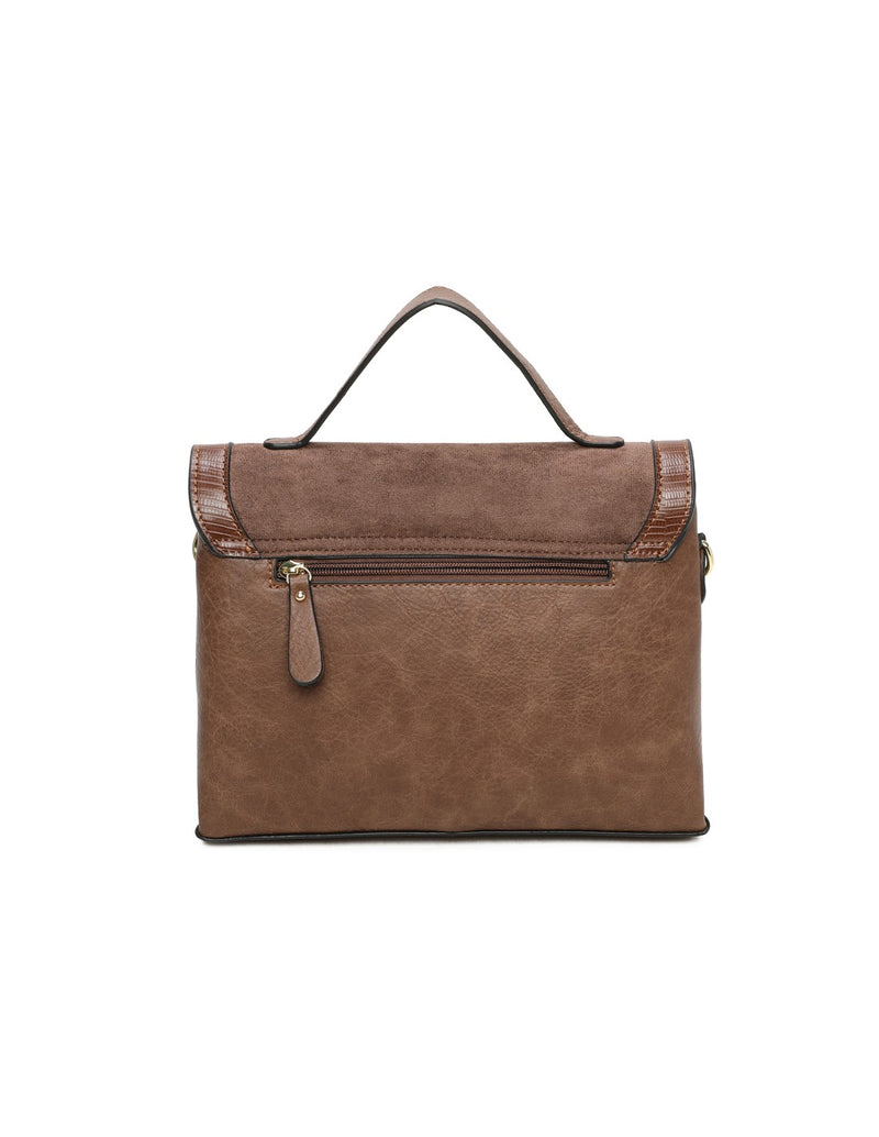 Sac 2 compartiments cappuccino