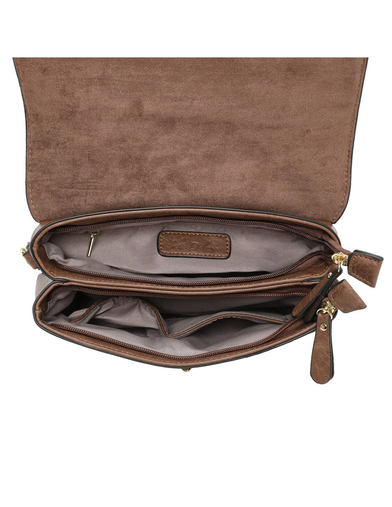 Sac 2 compartiments cappuccino