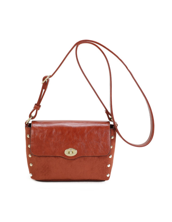 Sac bandoulière camel