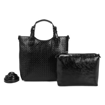 Cabas porté main noir