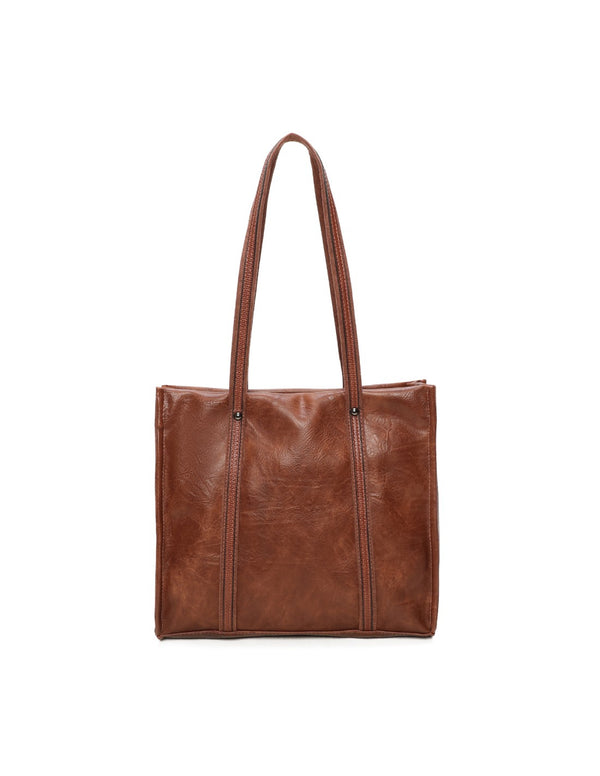 Sac porté épaule camel