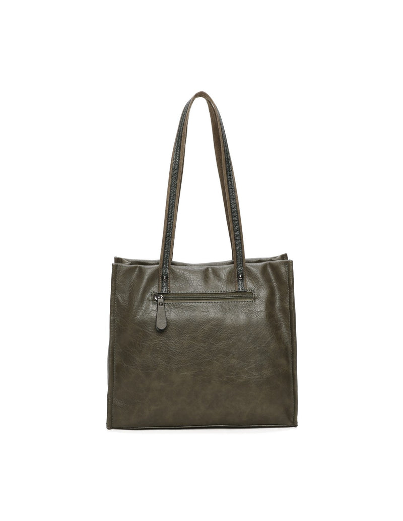 Sac porté épaule kaki