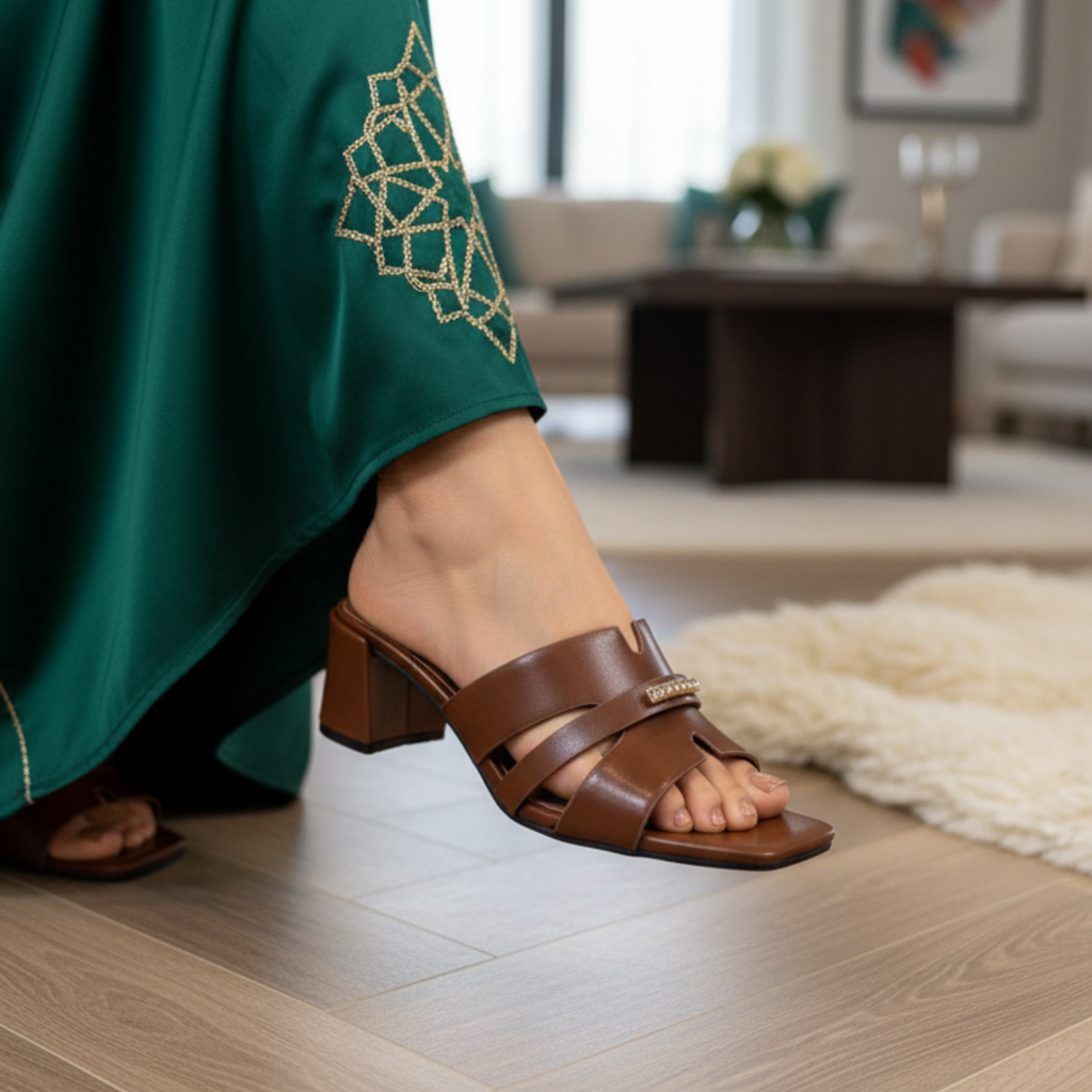 Urban Cross – Mules marron