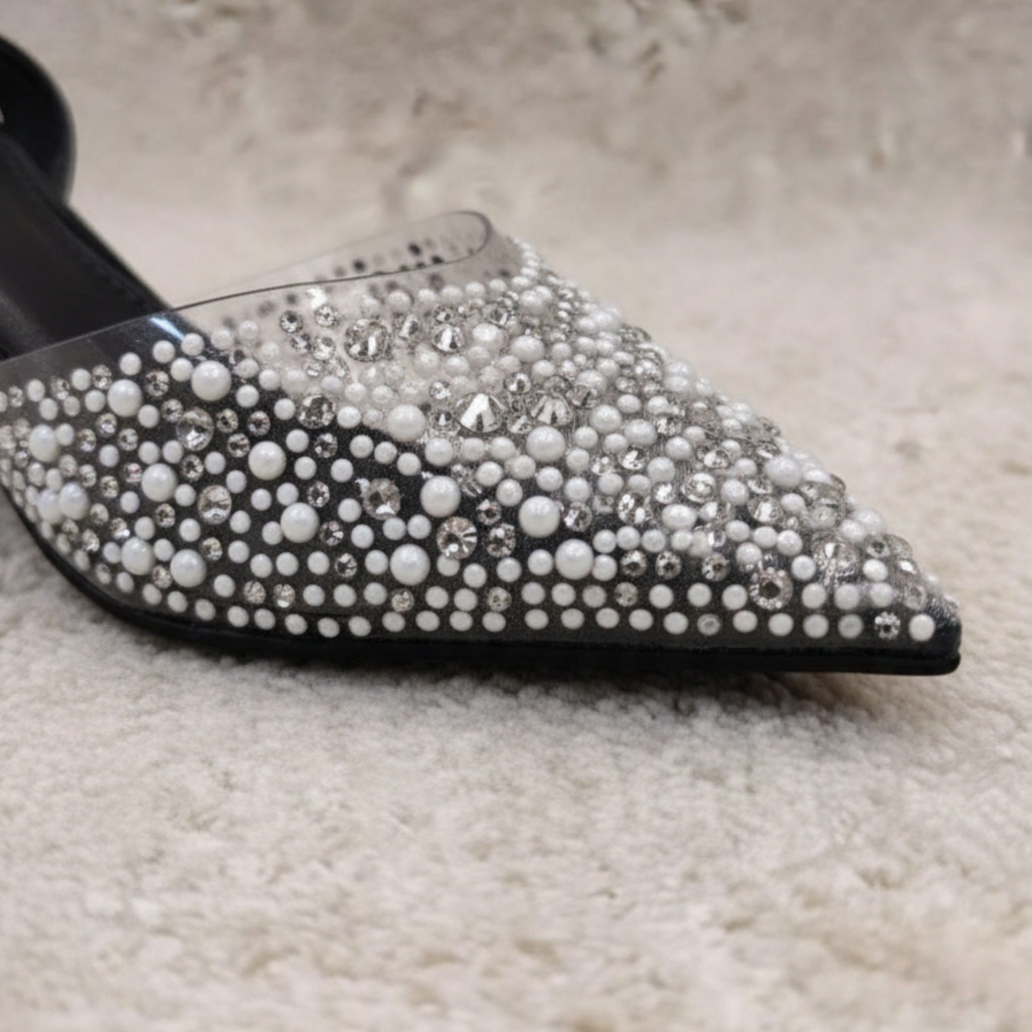 Crystal Élégance – Escarpins noir